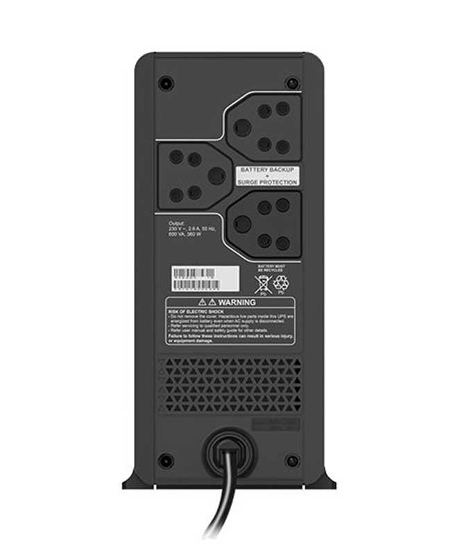 APC Back-UPS 600, 230V without Auto Shutdown Software, India